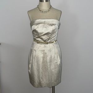 Gold Metallic Dress